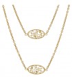 Roberto Coin diamonds and gold necklace