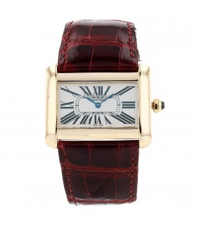 Cartier Divan gold watch