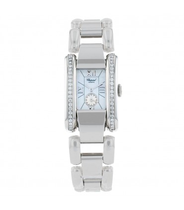 Chopard La Strada diamonds and stainless steel watch