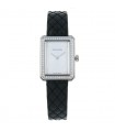 Chanel Boy Friend stainless steel and diamonds watch