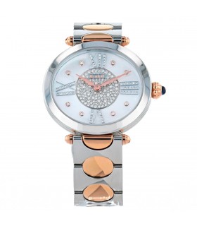 Korloff Palais Royal diamonds, stainless steel and gold watch