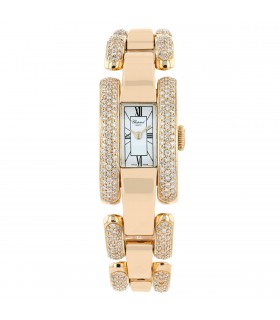 Chopard La Strada diamonds and gold watch