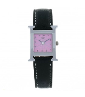 Hermès Heure H stainless steel watch