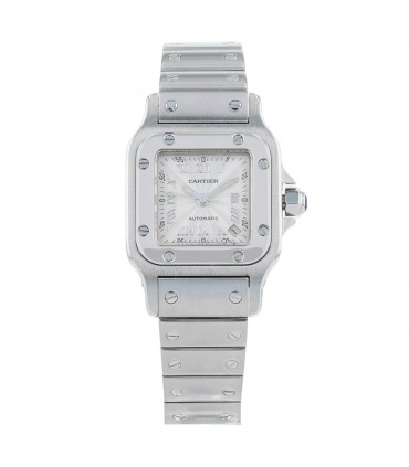 Cartier Santos stainless steel watch