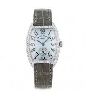 Franck Muller Curvex diamonds and gold watch