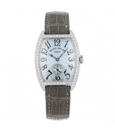 Franck Muller Curvex diamonds and gold watch