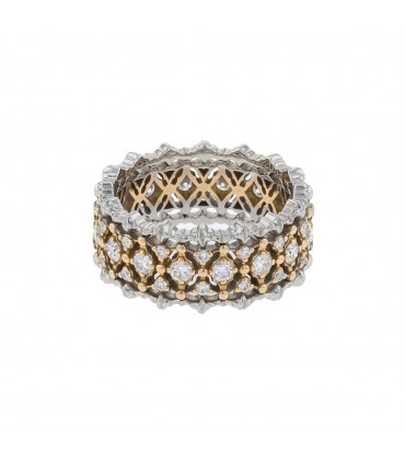 Diamonds and gold ring