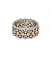 Diamonds and gold ring