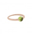 Pomellato M’ama non M’ama peridot and gold ring