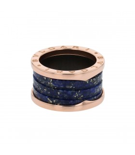 Bulgari B.Zero 1 lapis lazuli and gold ring