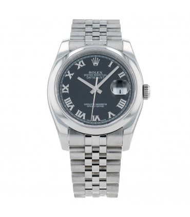 Rolex DateJust stainless steel watch Circa 2012