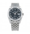 Rolex DateJust stainless steel watch Circa 2012