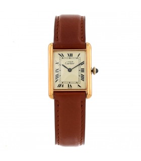 Cartier Must De vermeil watch