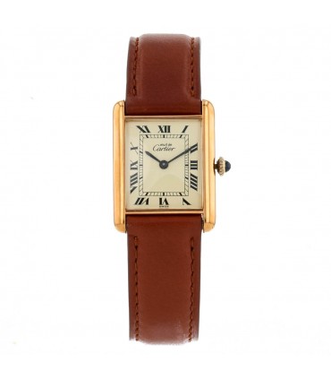 Cartier Must De vermeil watch