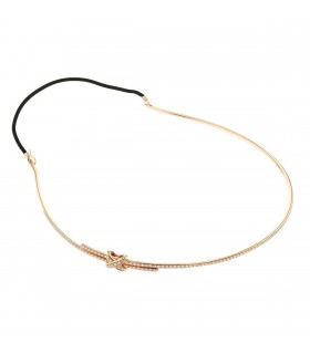 Chaumet Liens diamonds and 18k gold head jewels