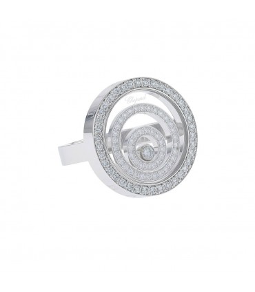 Chopard Happy Spirit diamonds and gold ring