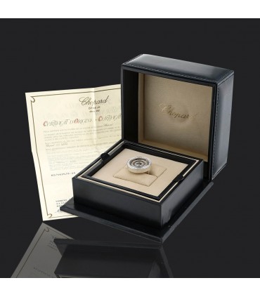 Chopard Happy Spirit diamonds and 18k gold ring