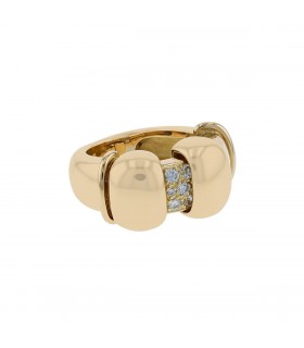 Boivin Chrysallis diamonds and 18k gold ring