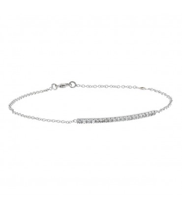 Bracelet or et diamants