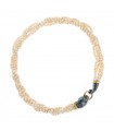 Cartier Panthère cultured pearls, gold and silver necklace