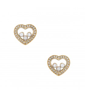 Boucles d’oreilles Chopard Happy Diamonds Icons