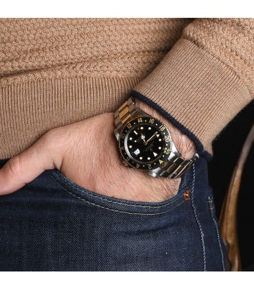 Rolex GMT Master stainless steel and gold watch Circa 1979