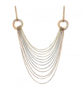 Cartier Trinity gold necklace