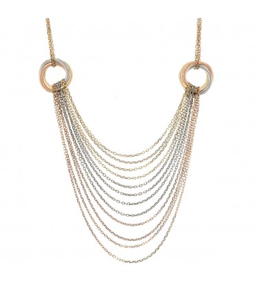 Cartier Trinity gold necklace