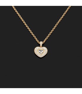 Chaîne pendentif Chopard Happy Diamonds