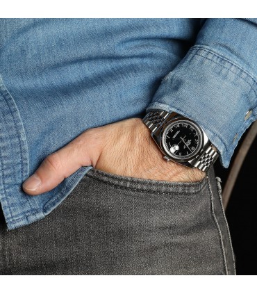 Rolex DateJust stainless steel watch Circa 2012