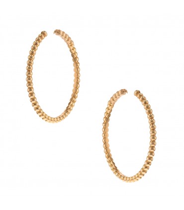 Van Cleef & Arpels Perlée gold earrings