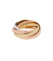 Cartier Trinity Two for Trinity diamonds and gold ring