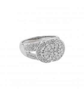 Bague or et diamants
