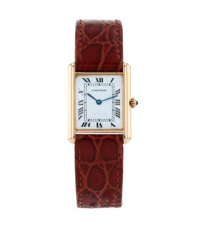 Cartier Tank Louis Cartier gold watch