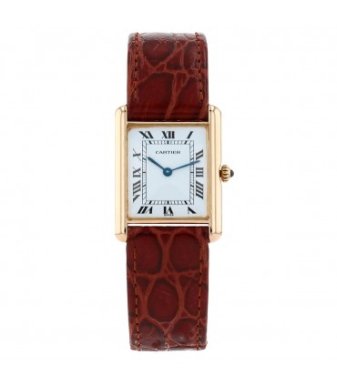 Cartier Tank Louis Cartier gold watch