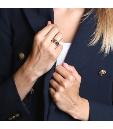 Bague Cartier Two for Trinity