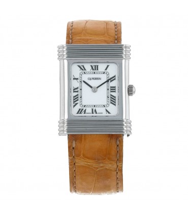O.J. Perrin stainless steel watch