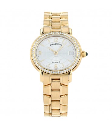 Audemars Piguet Millenary diamonds and gold watch