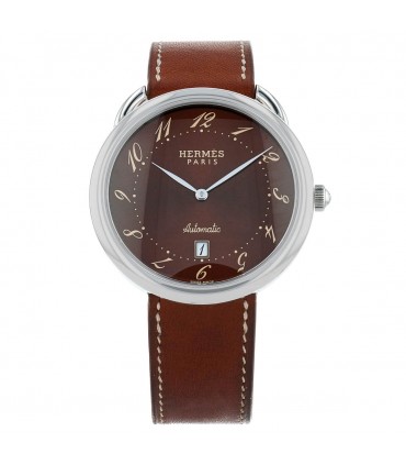 Hermès Arceau stainless steel watch