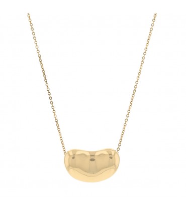 Tiffany & Co. Wire Bean gold necklace