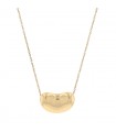 Tiffany & Co. Wire Bean gold necklace