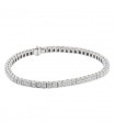 Bracelet ligne diamants