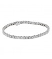 Bracelet ligne diamants