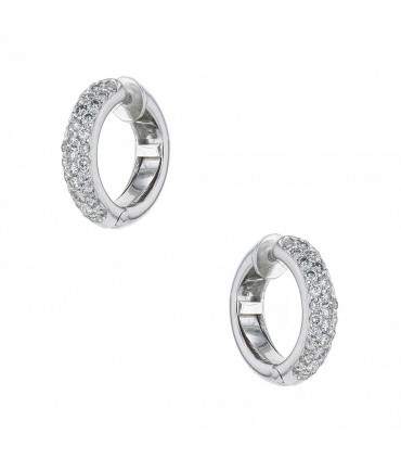 Boucles d’oreilles or et diamants