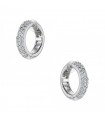 Diamonds and gold earrings