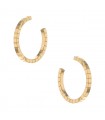 Cartier Lanière gold earrings