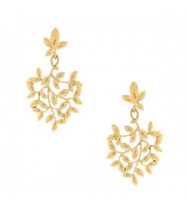 Boucles d’oreilles Tiffany & Co. Olive Leaf by Paloma Picasso