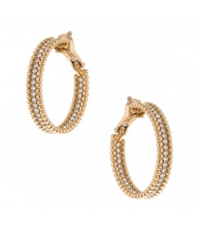 Boucles d’oreilles Van Cleef & Arpels Perlée