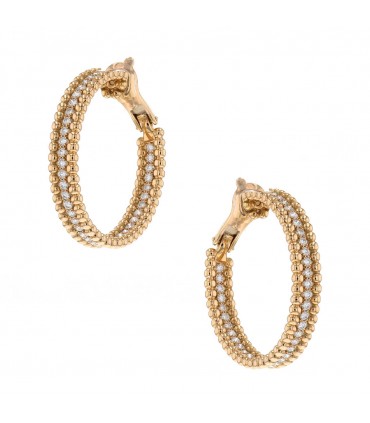 Boucles d’oreilles Van Cleef & Arpels Perlée