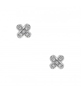 Chaumet Liens diamonds and gold earrings